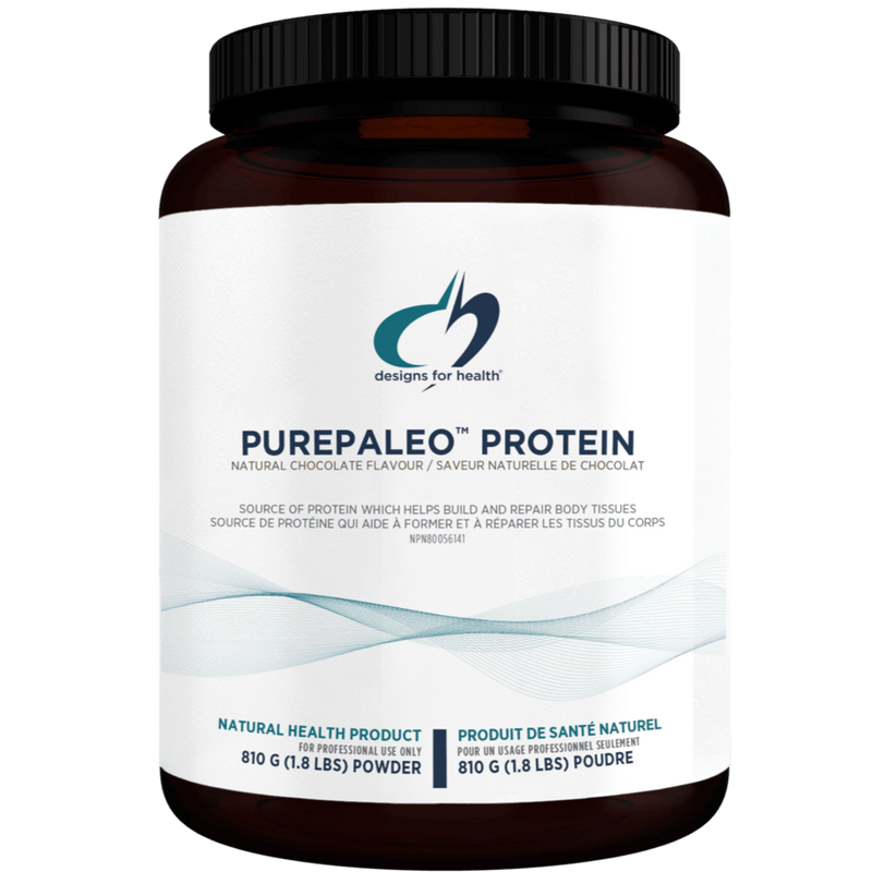 Designs for Health PurePaleo Chocolate - Powder 810 Grams Supplements - Protein at Village Vitamin Store