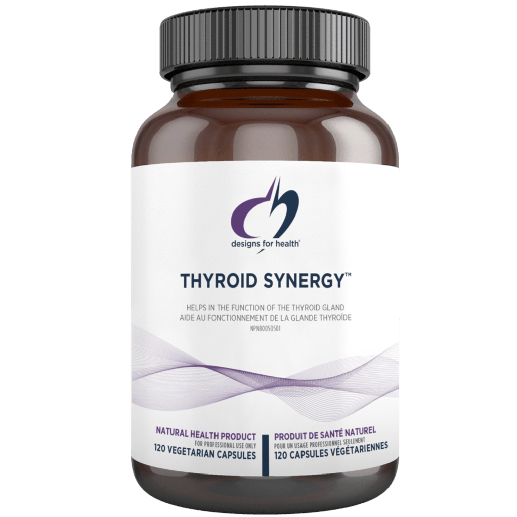 Designs for Health Thyroid Synergy 120 Veg Capsules Supplements - Thyroid at Village Vitamin Store