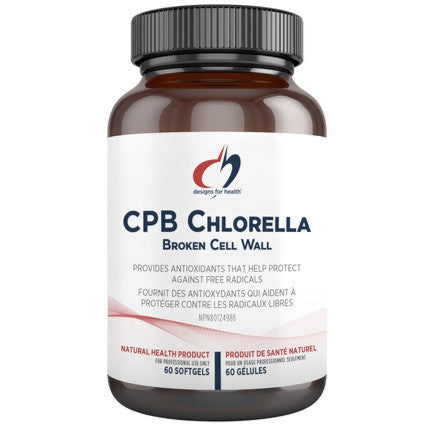 Designs for Health CPB Chlorella 60 Softgels Supplements - Greens at Village Vitamin Store