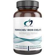 Designs for Health Ferrochel Iron Chelate 120 Veg Minerals - Iron at Village Vitamin Store