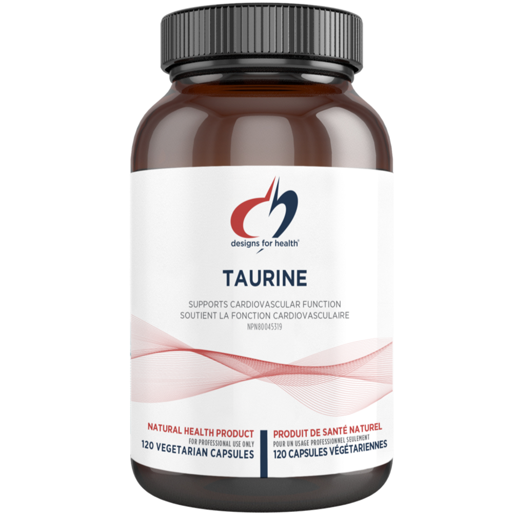 Designs for Health Taurine 120 Veg Capsuless Supplements - Amino Acids at Village Vitamin Store