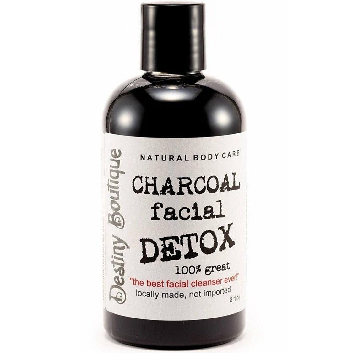 Destiny Boutique Charcoal Facial Wash 80oz Face Cleansers at Village Vitamin Store