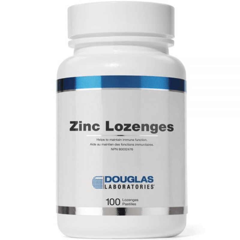 Douglas Laboratories Zinc Lozenges 100 Lozenges Minerals - Zinc at Village Vitamin Store