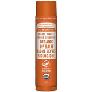 Dr. Bronner's Organic Lip Balm Orange Ginger 4g Lip Balm at Village Vitamin Store