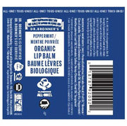Dr. Bronner's Organic Lip Balm Peppermint 4g Lip Balm at Village Vitamin Store