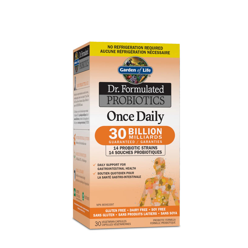 Garden of Life Dr. Formulated Probiotics Once Daily 30 Billion 30 Veggie Caps