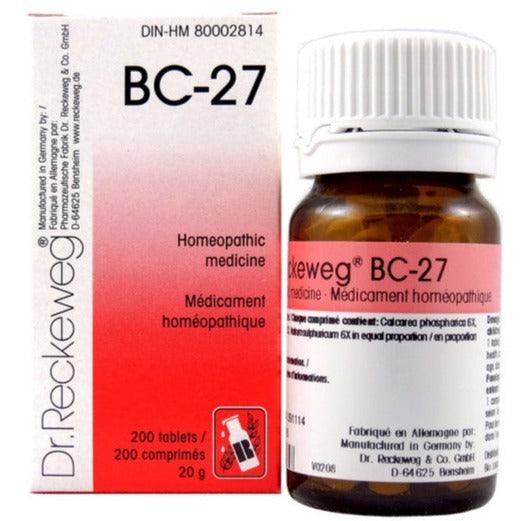 Dr Reckeweg BC27 - 200 Tablets Homeopathic at Village Vitamin Store