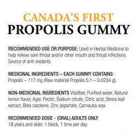 Dutchman's Gold Propolis 60 Gummies