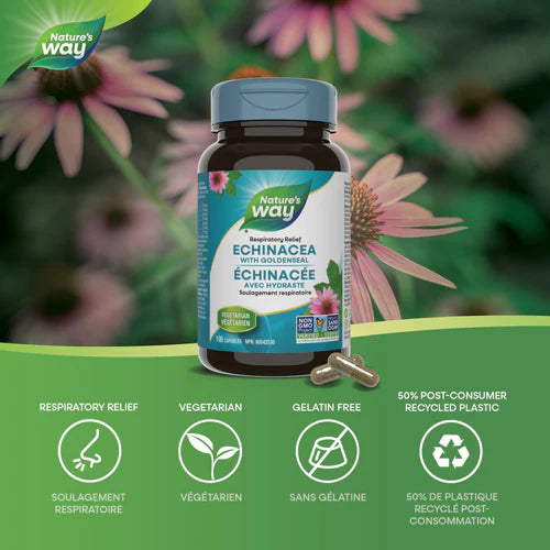 Nature's Way Echinacea Goldenseal 100 Caps