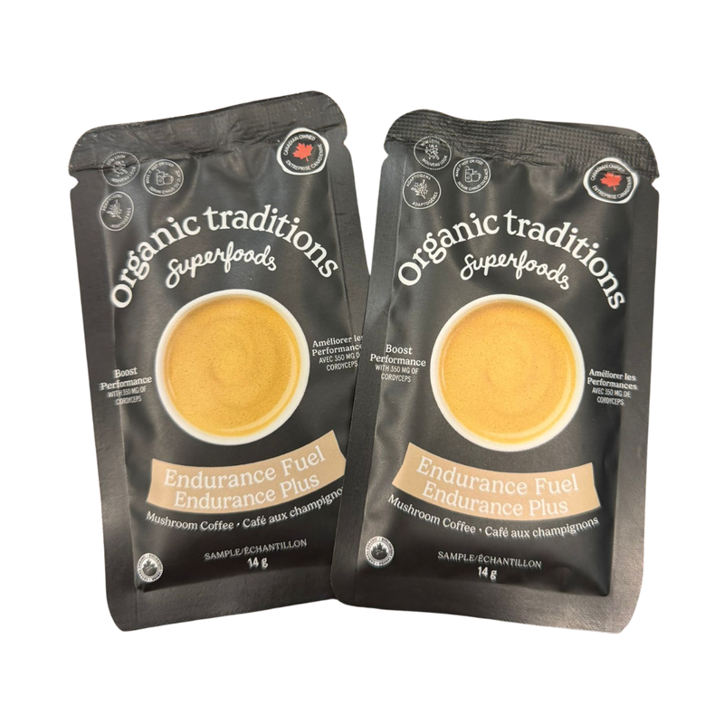 Free Gift: 2 xOrganic Tradition Superfoods Endurance Fuel 11g