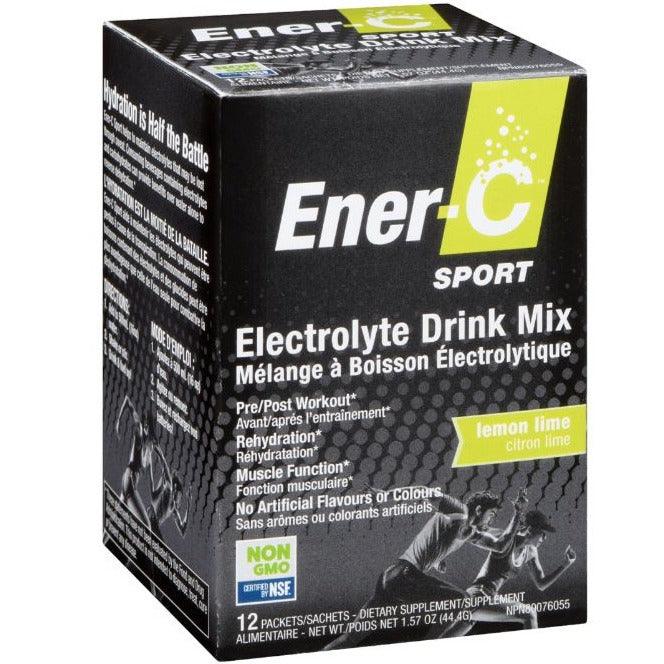 Ener-C Sport Electrolyte Drink Mix Lemon Lime 12 Packs Supplements - Sports at Village Vitamin Store