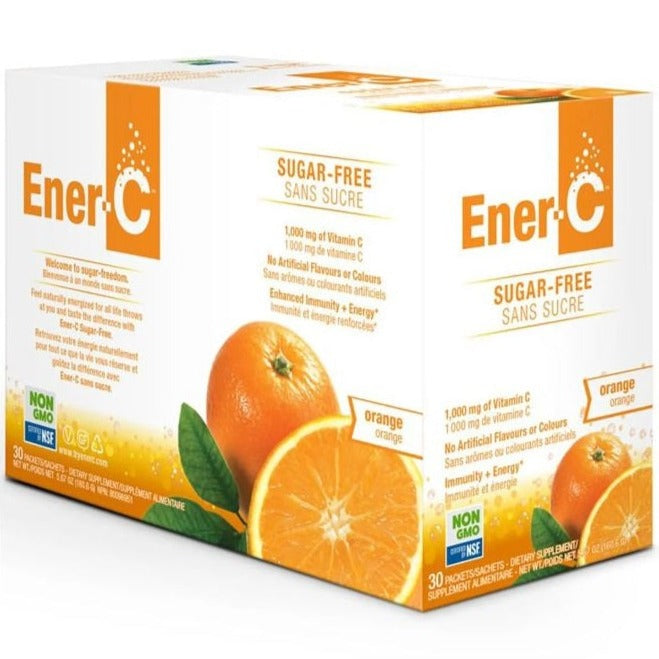 Ener-Life Vitamin C 1000mg Orange Sugar Free 30 Packs Vitamins - Vitamin C at Village Vitamin Store