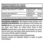 Enzymedica GlutenEase 60 Caps Supplements - Digestive Enzymes at Village Vitamin Store