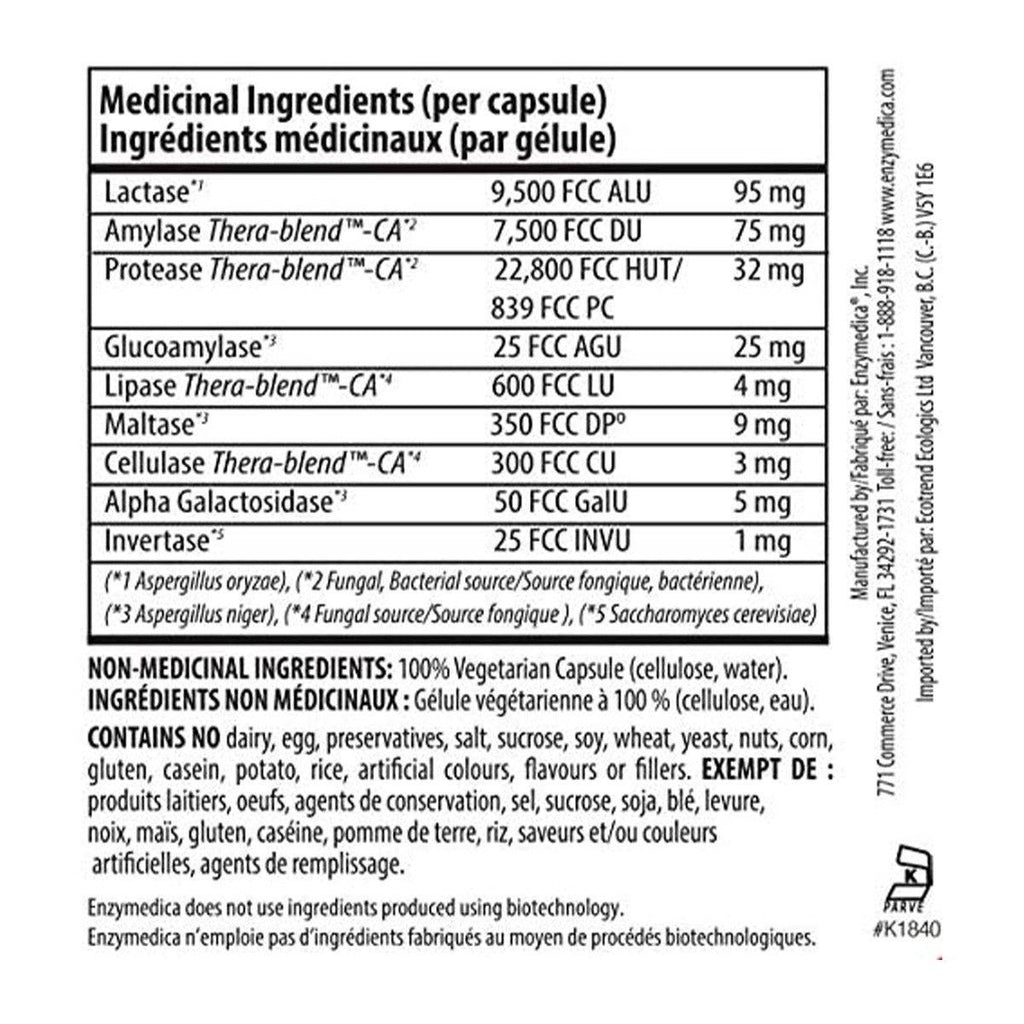 <span style="background-color:rgb(246,247,248);color:rgb(28,30,33);"> Enzymedica Lacto 30 Capsules , Digestive Enzymes </span>