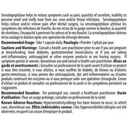 Enzymedica SerraGold 60 Caps Supplements - Digestive Enzymes at Village Vitamin Store