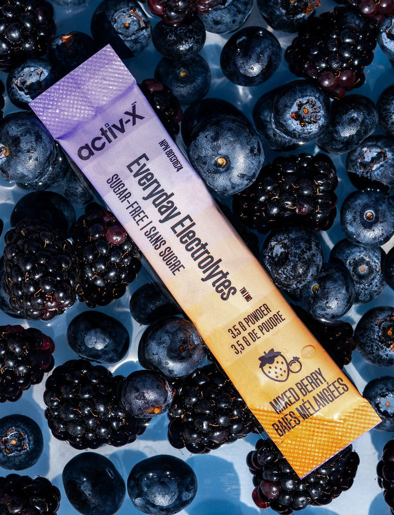 Platinum Naturals activ-x Everyday Electrolytes ,Mixed Berry 20 Sachets