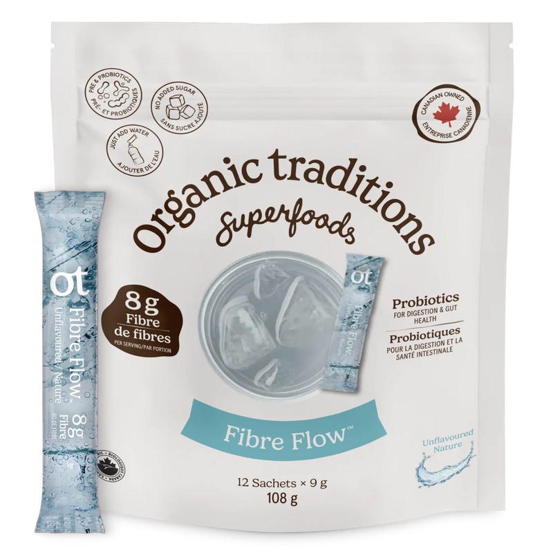 Organic Tradition Fibre Flow Unflavoured - 12 Sticks
