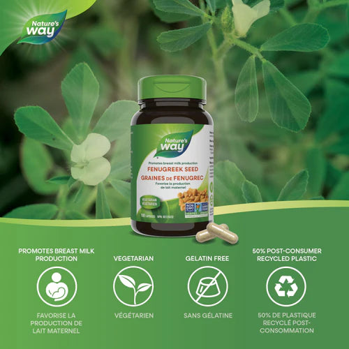 Nature's Way Fenugreek 100 Caps