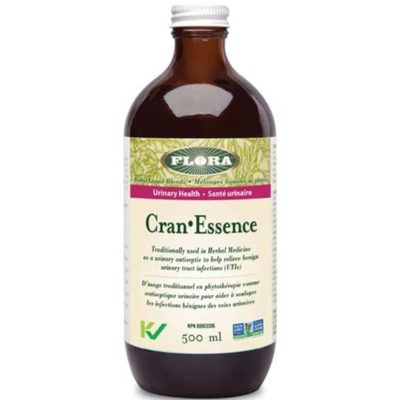 Flora Cran Essence 500mL Supplements - Bladder & Kidney Health at Village Vitamin Store