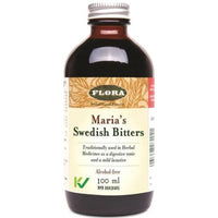 Flora Maria's Swedish Bitters Without Alcohol 100mL Supplements at Village Vitamin Store