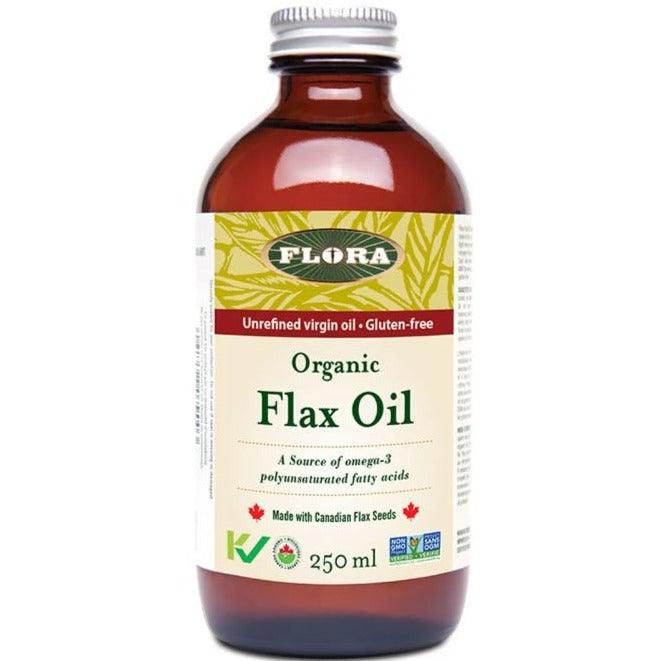 Flora Flax Oil 250mL Supplements - EFAs at Village Vitamin Store