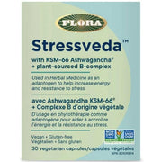 Flora Stressveda 30 Veggie Caps Supplements - Stress at Village Vitamin Store