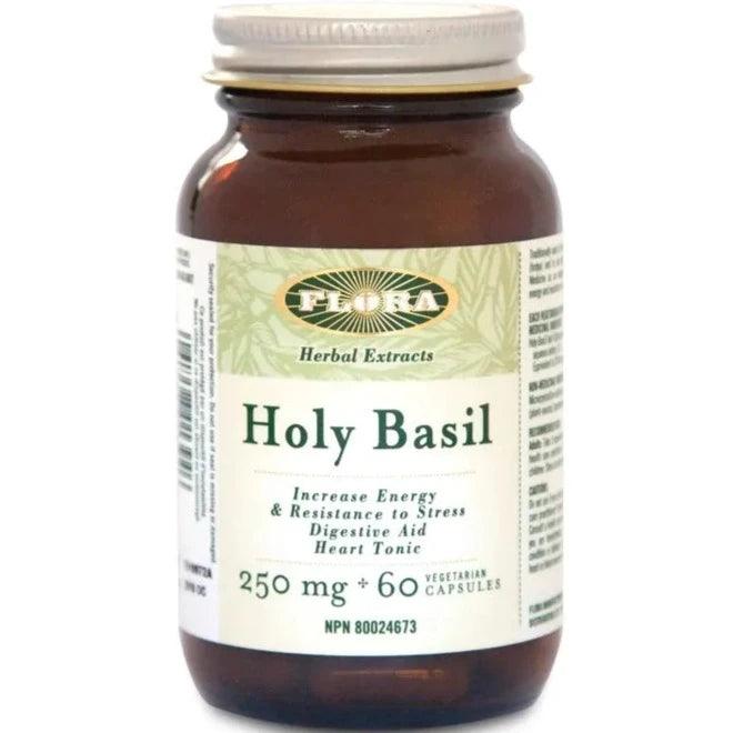 Flora Holy Basil 250mg 60 Veggie Caps