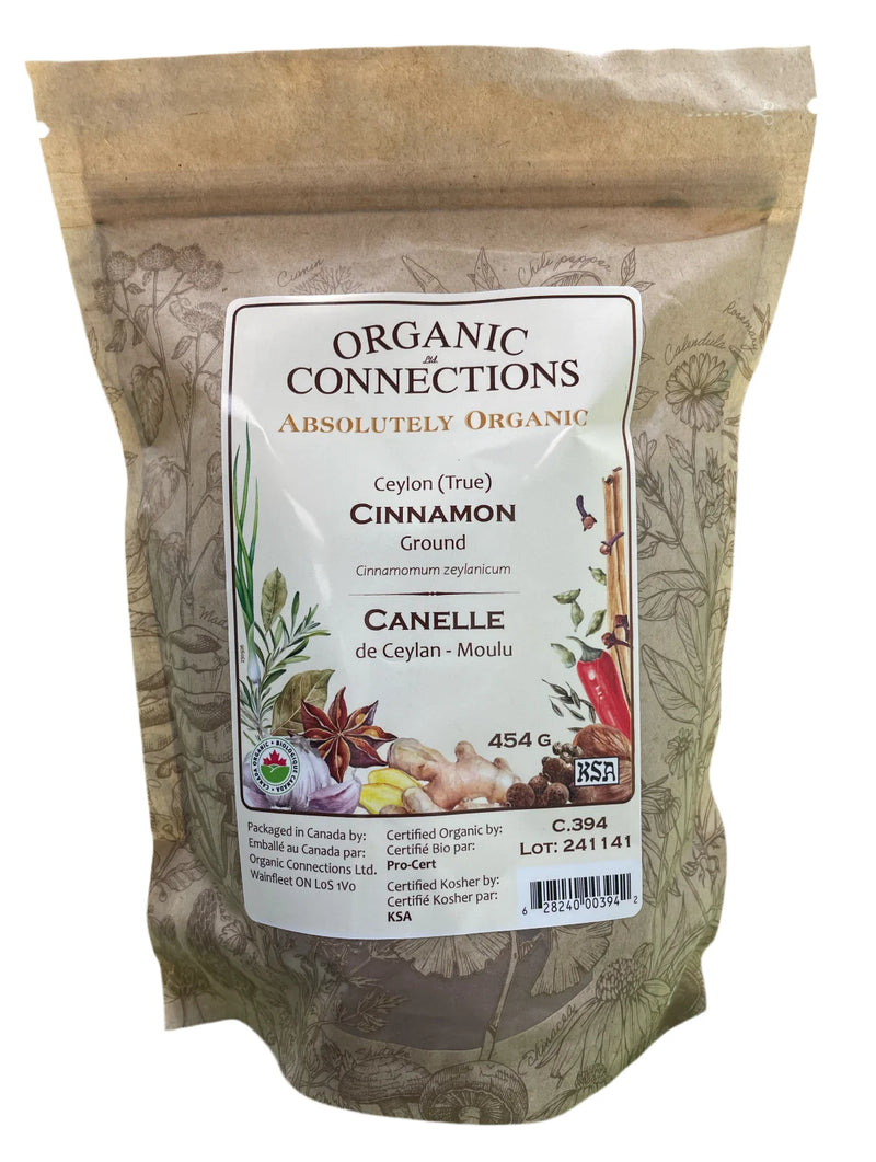 Organic Connections True Cinnamon (Organic Powder) - 454g
