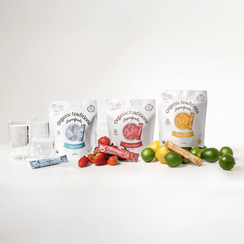 Organic Tradition Fibre Flow Variety Pack - 12 Sticks