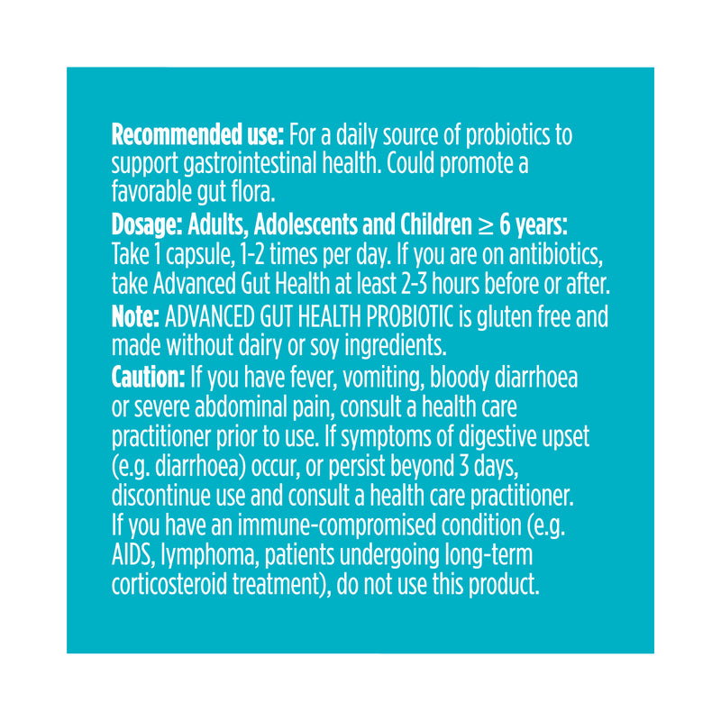 Genuine Health Probiotic Advanced Gut Health Extra Strength 50 Billion 60 Veggie Caps