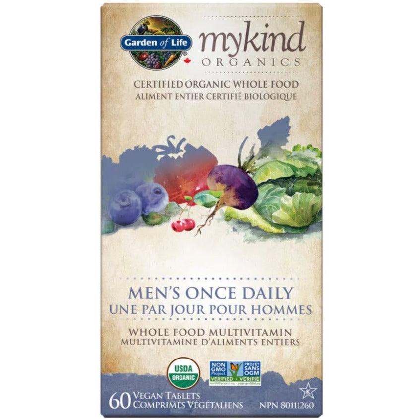 Garden of Life Mykind Men's Once Daily 60 tabs Vitamins - Multivitamins at Village Vitamin Store