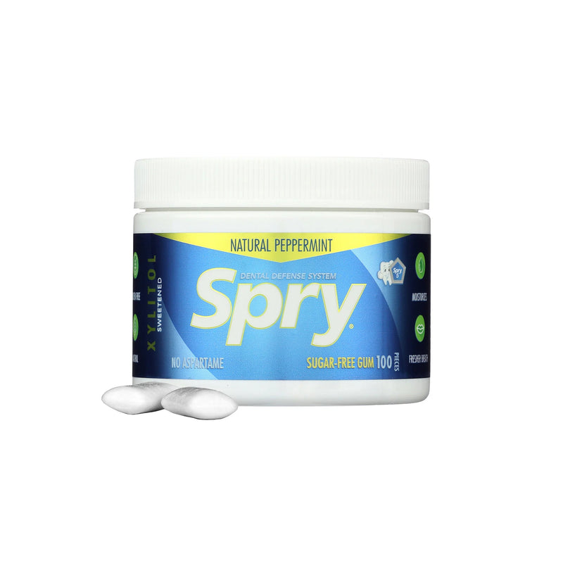 Spry Gum Peppermint 100pcs.