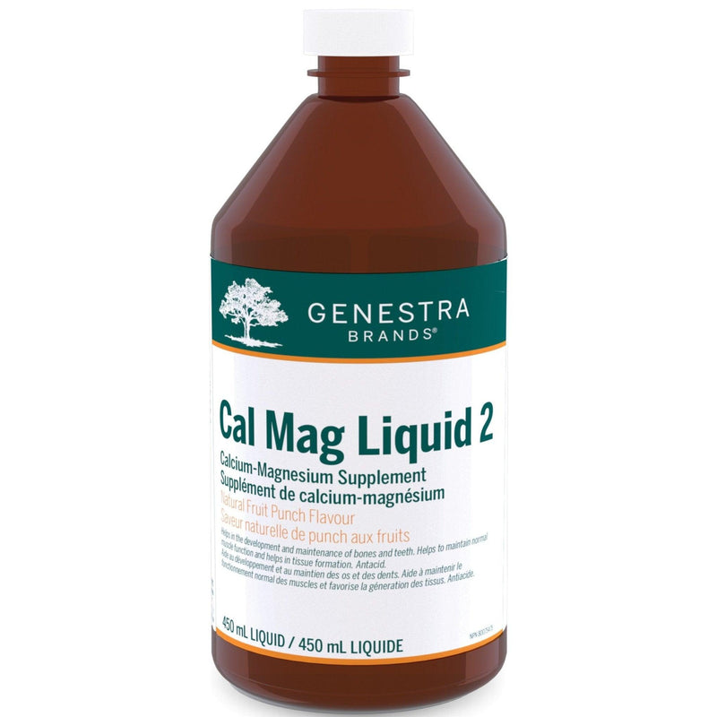 Genestra Cal Mag Liquid 2 (Fruit Punch) - 450mL