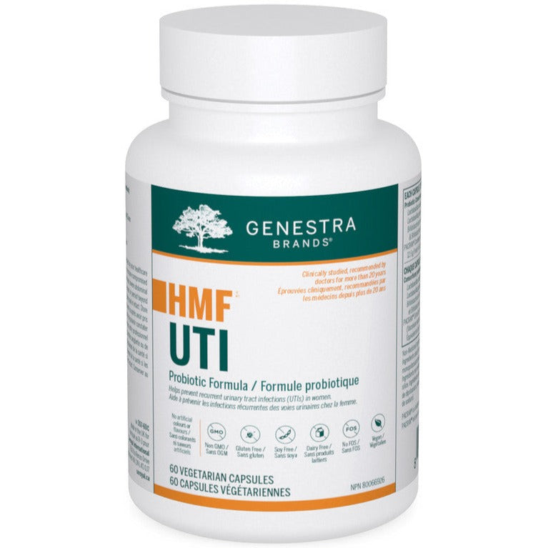 Genestra HMF UTI 60 Veg Capsules Supplements - Women's Probiotics at Village Vitamin Store