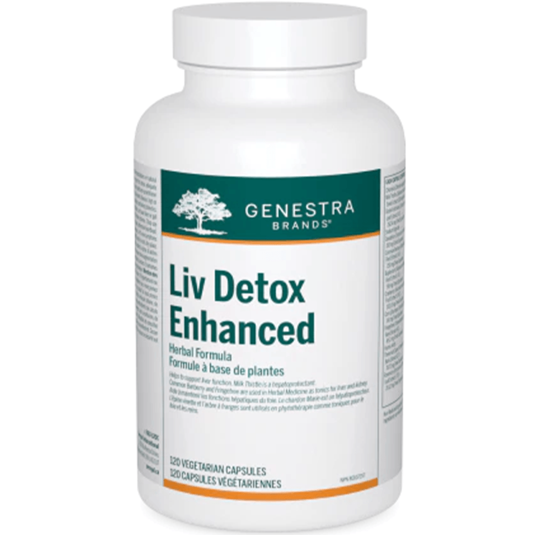 Genestra Liv Detox Enhanced 120 Veggie Caps Supplements - Detox at Village Vitamin Store