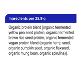 <span style="background-color:rgb(246,247,248);color:rgb(28,30,33);"> Genuine Health Organic Fermented Vegan Proteins+ Unsweetened & Unflavoured 600g , Protein/Sports Powder </span>