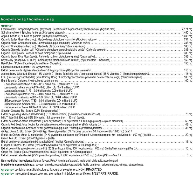 Genuine Health Original Greens+ Mixed Berry 50 Servings