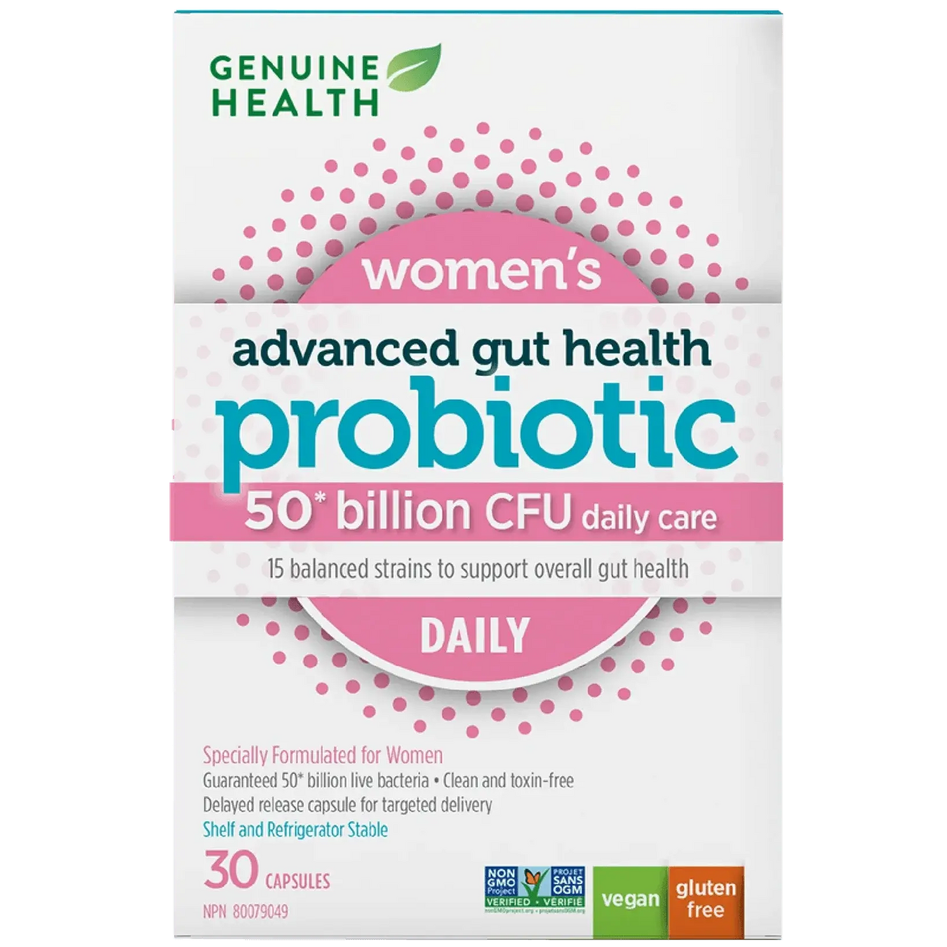 Genuine Health Probiotic Advanced Gut Health