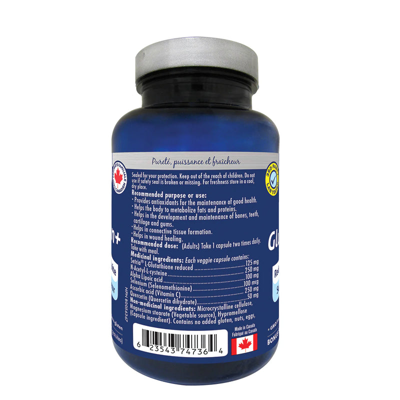 Naka Platinum Glutathione+ 60+15 Veggie Caps