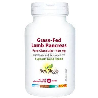 New Roots Grass-Fed Lamb Pancreas 450mg 30 tablets