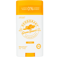 Green Beaver Citrus Natural Deodorant 24 Hour Protection 50g Deodorant at Village Vitamin Store