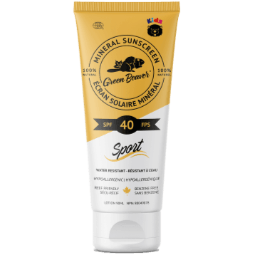 Green Beaver Kids Natural Mineral Sunscreen Lotion SPF 40 90mL Sunscreen at Village Vitamin Store