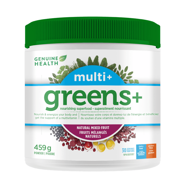 Genuine Health Greens+ Multi+ Mixed Fruit 459g