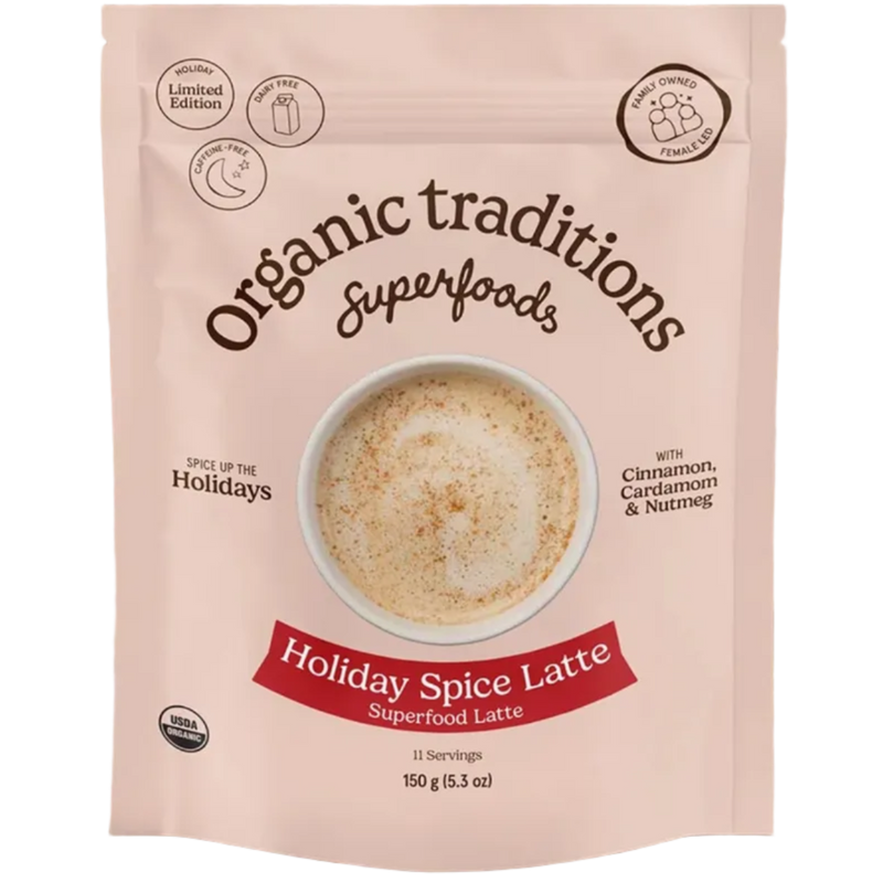 Organic Traditions Holiday Spice Latte 150g