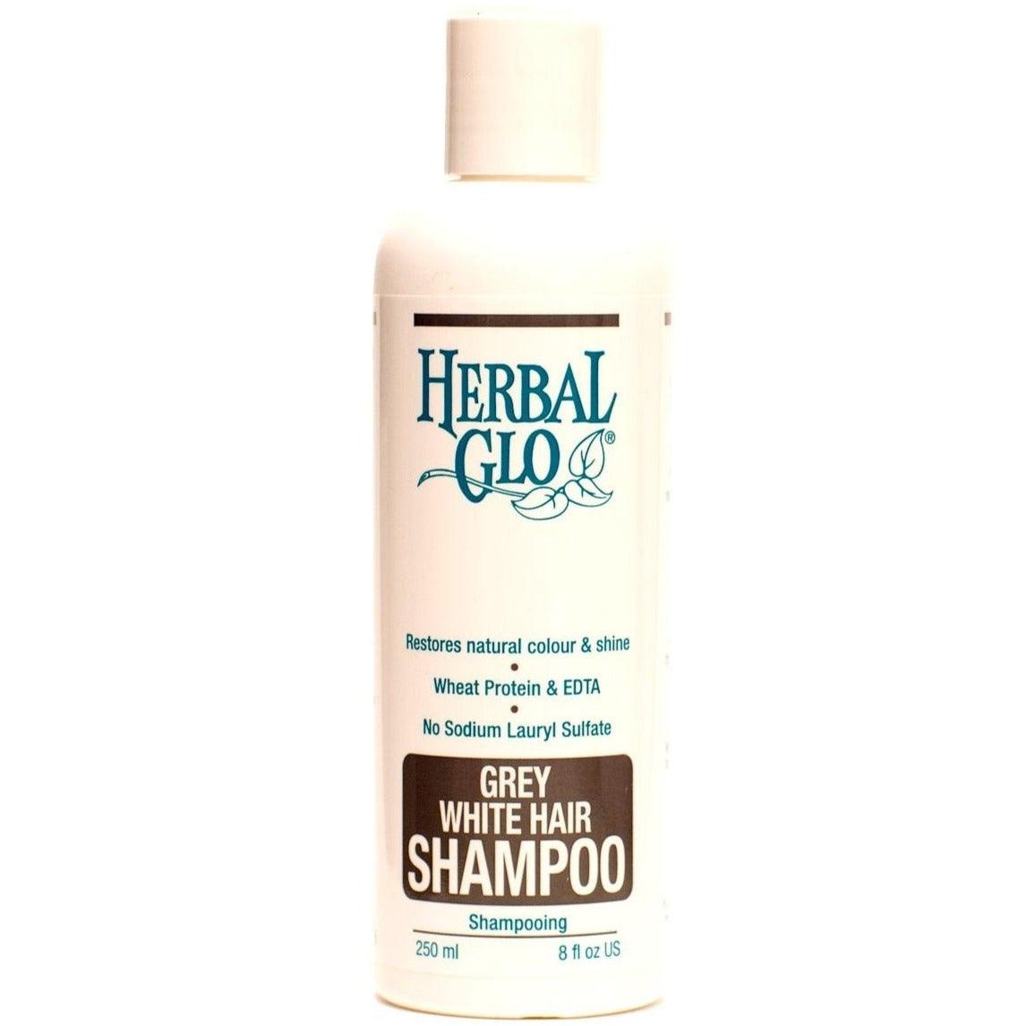 Herbal Glo Shampoo Grey & White Hair 250mL Shampoo at Village Vitamin Store