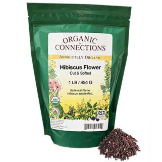Organic Connections Hibiscus Flower (Organic Loose) - 454g Food Items at Village Vitamin Store