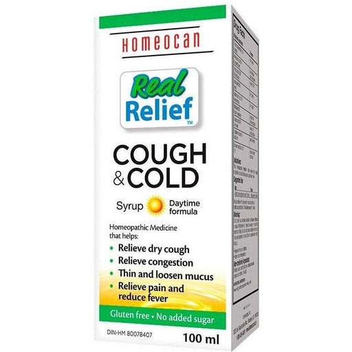 Homeocan Cough & Cold Daytime Syrup 100mL Homeopathic at Village Vitamin Store