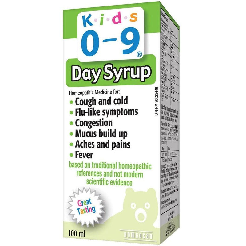 Homeocan Kids 0-9 Day Syrup 100mL Homeopathic at Village Vitamin Store
