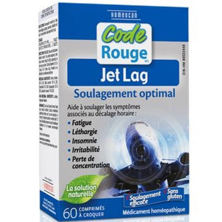Homeocan Real Relief Jet Lag 60 Tablets Homeopathic at Village Vitamin Store