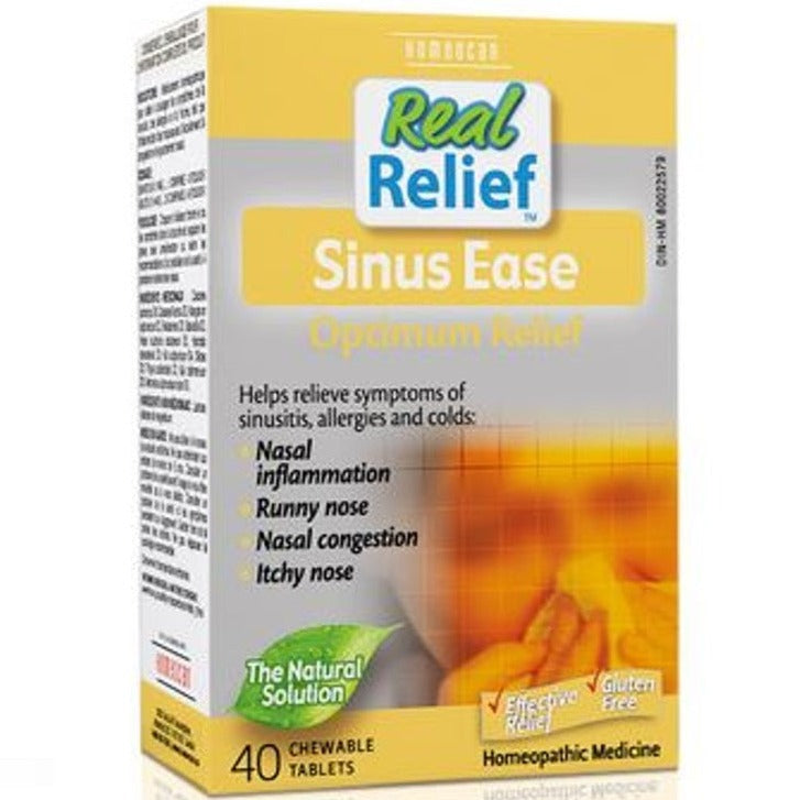 Homeocan Sinus Ease 40 Chewable Tablets